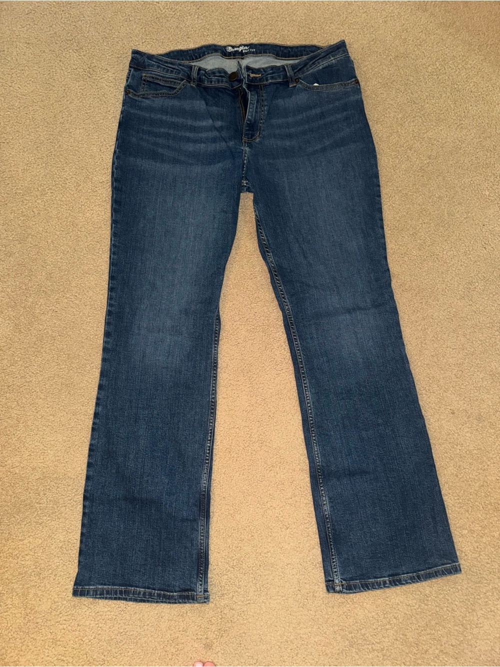 Wrangler Women's Indigo Blue Bootcut Jeans